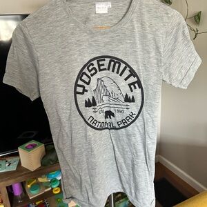 Gray Yosemite National Park T-Shirt